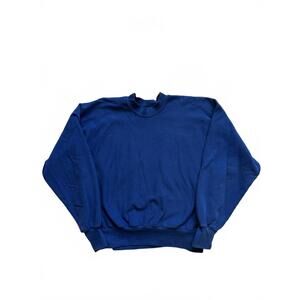 LAA Made in USA Blue JIK Jesus Is King Crewneck Sweatshirt
